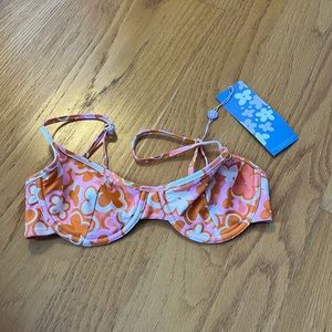Blackbough Swim the summer I turned pretty Fiona underwire top size small